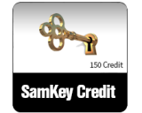 SamKey 150 Credit